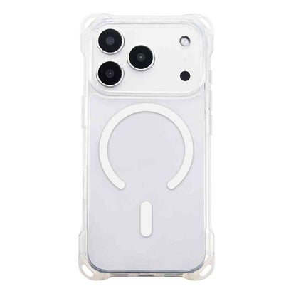 Sankcrest 4-Hole Case MagSafe Compatible Clear for iPhone 17 Pro