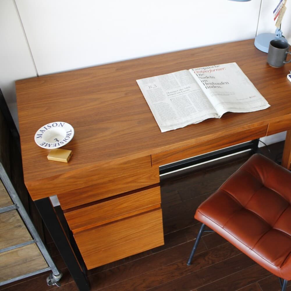 Work Desk Walnut Work Desk 1200 T-2314BR