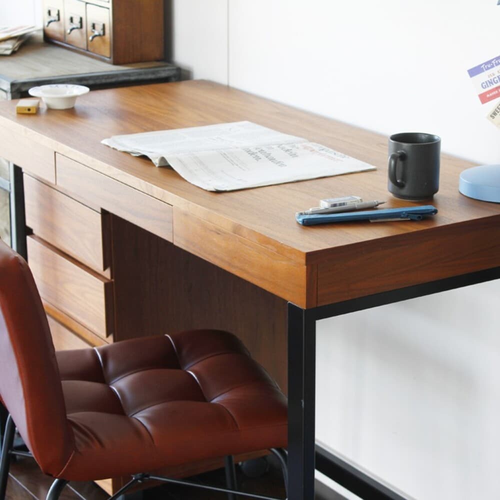 Work Desk Walnut Work Desk 1200 T-2314BR