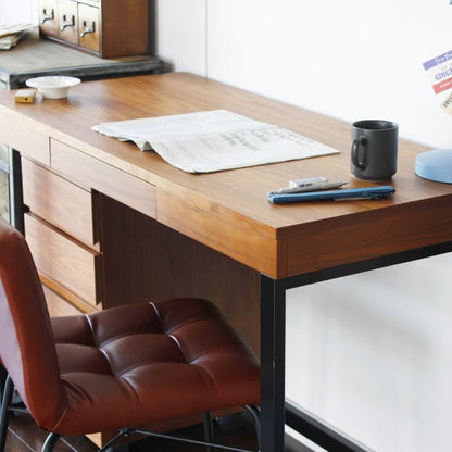Work Desk Walnut Work Desk 1200 T-2314BR