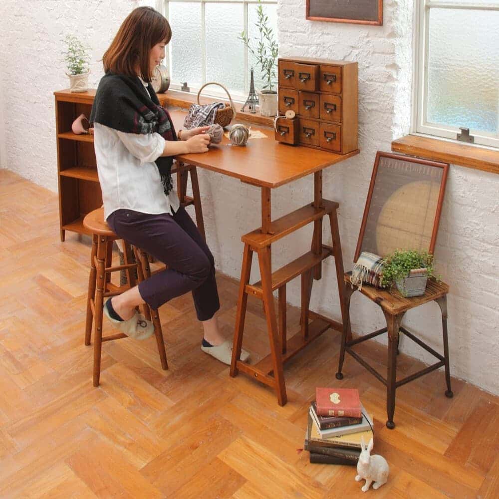 Omaju High Stool HMS-2667BR