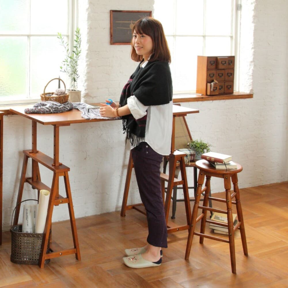 Omaju High Stool HMS-2667BR