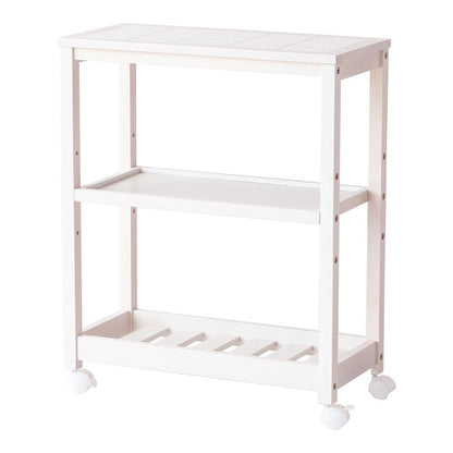 Kitchen Wagon Soup Slim Wagon 3-Tier W-3347WH