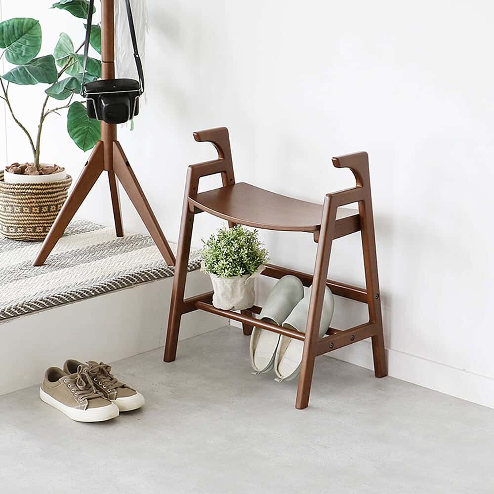 Entrance Chair Arm Bench Crest ILC-3734BR