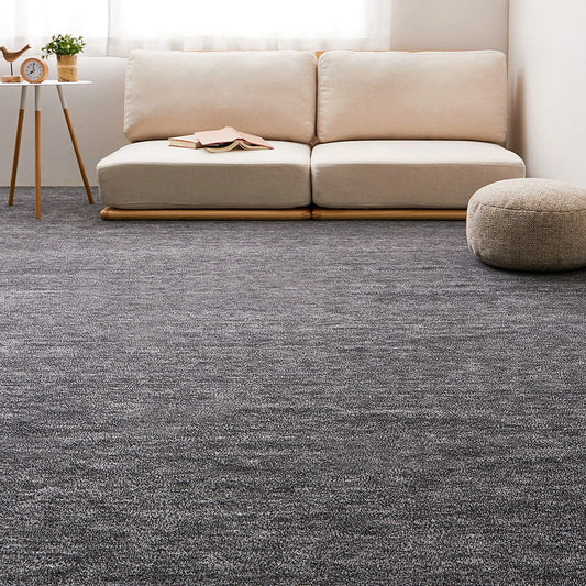 Pet-Friendly Woven Carpet Raum 352×352cm Black