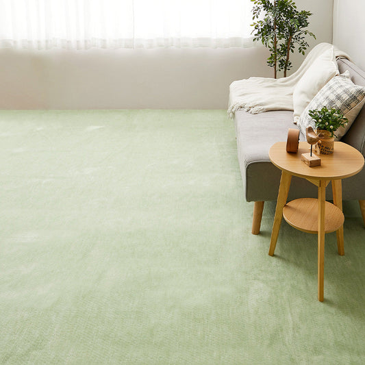 Pet-Friendly Flat Weave Carpet Raum 352×440cm Green