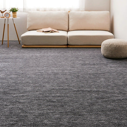 Pet-Friendly Flat Weave Carpet Raum 352×440cm Black