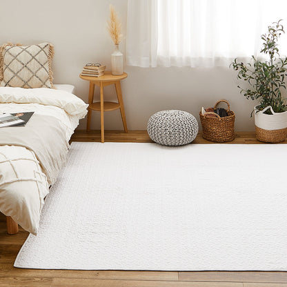 100% Cotton Ibul Rug Mat Decor Ivory 190×240