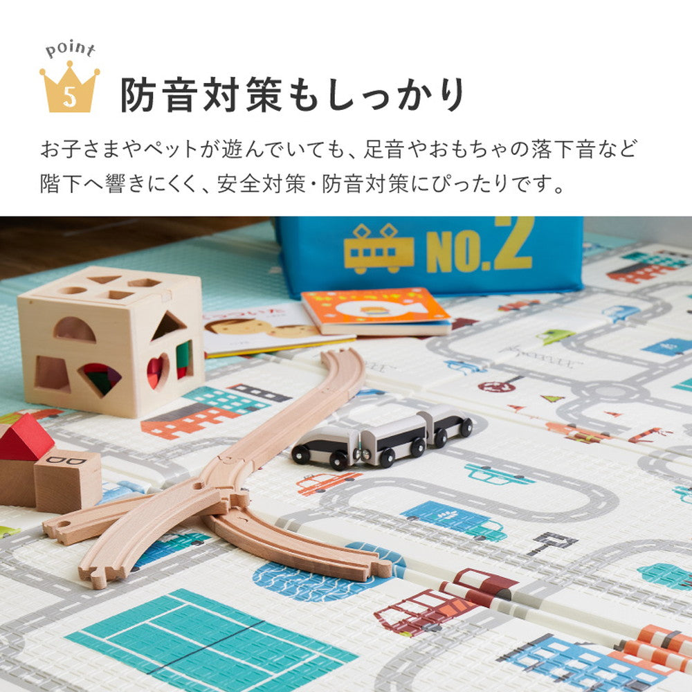 Foldable Water-Resistant Play Mat Exxroad 178x196cm