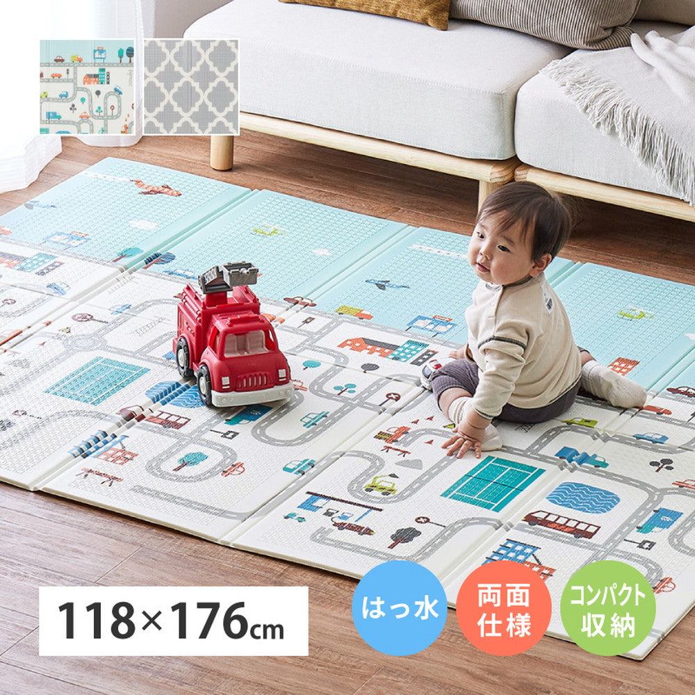 Foldable Water-Resistant Play Mat Exmorocco 118x176cm