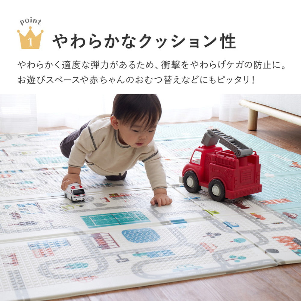 Foldable Water-Resistant Play Mat Exmorocco 178x196cm