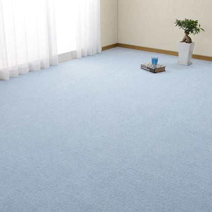 Loop Pile Flat Woven Carpet Miete 3-Tatami Mat Blue