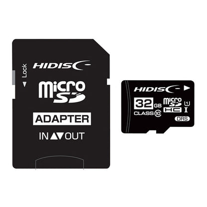 HIDISC microSDHC Card 32GB with Data Recovery Service