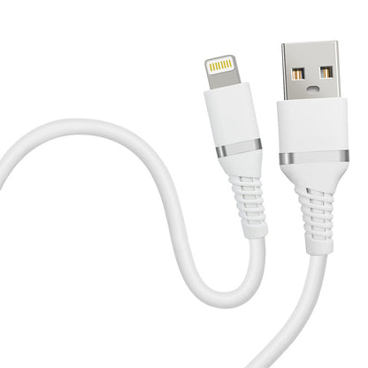 HIDISC Soft Lightning Cable 1m Marshmallow White