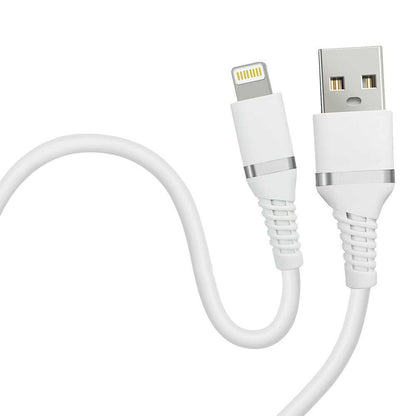 HIDISC Soft Lightning Cable 1m Marshmallow White