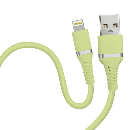 HIDISC Soft Lightning Cable 1m Pistachio Green