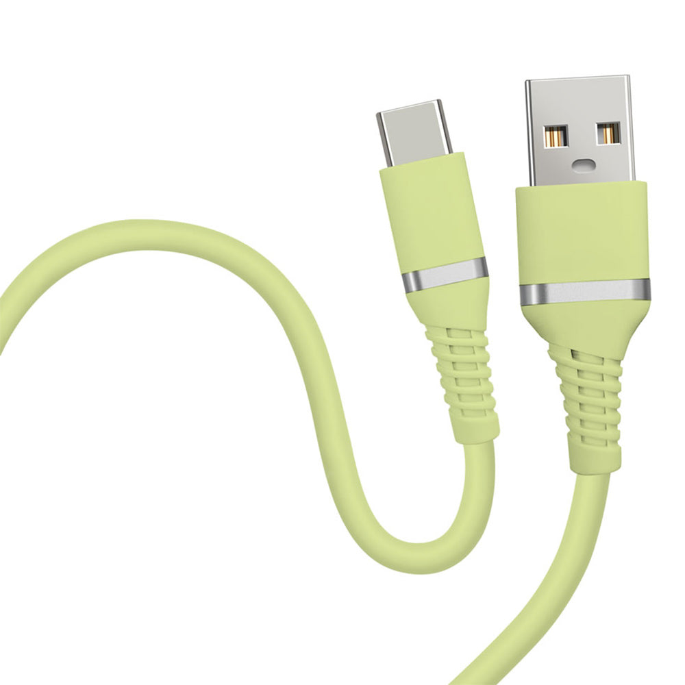 HIDISC Soft Type-C Cable 1m Pistachio Green