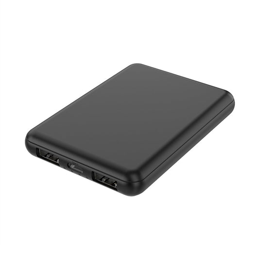 HIDISC Ultra-Slim Lightweight Mobile Battery 5000mAh Black