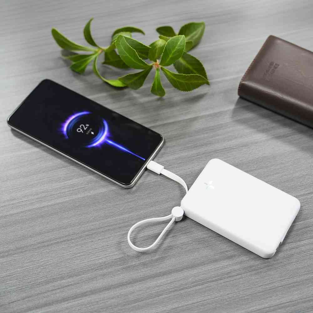 HIDISC PD20W Compatible Integrated Cable 10000mAh Mobile Battery