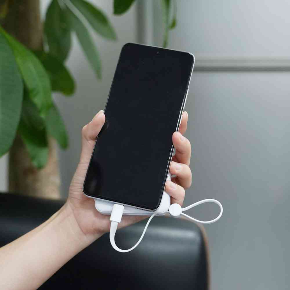HIDISC PD20W Compatible Integrated Cable 10000mAh Mobile Battery