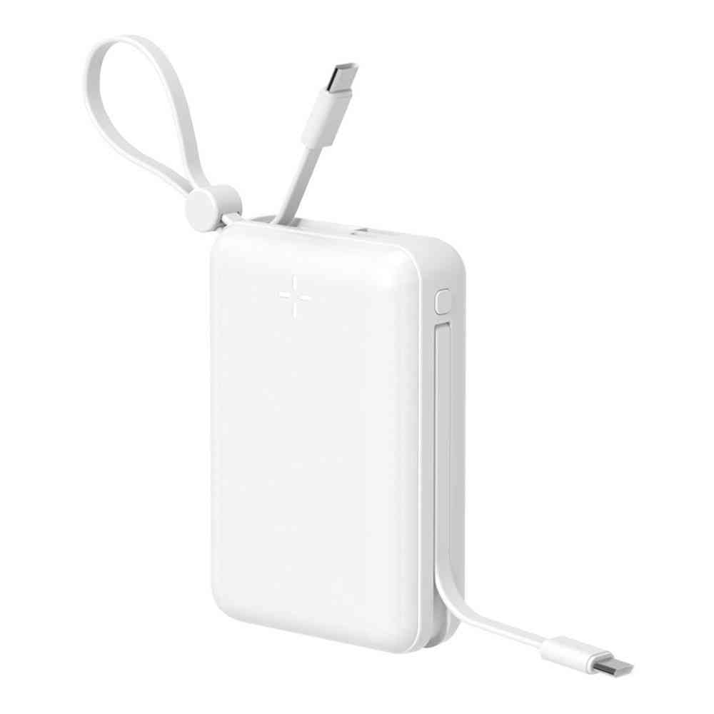 HIDISC PD20W Compatible Integrated Cable 20000mAh Mobile Battery