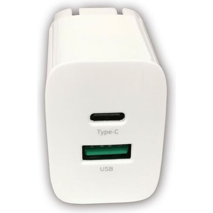 HIDISC USB PD & QC Compatible Type-C/A 20W AC Charger (1 piece)