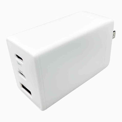HIDISC Charger PD65W Compatible Type-C1×2 + Type-A×1 Ports