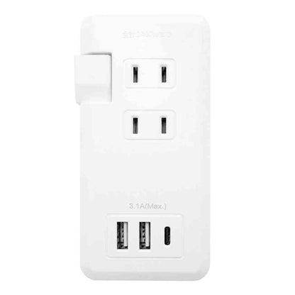 HIDISC Retractable Power Strip