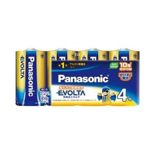 Panasonic Evolta Alkaline Batteries Size D 4-Pack