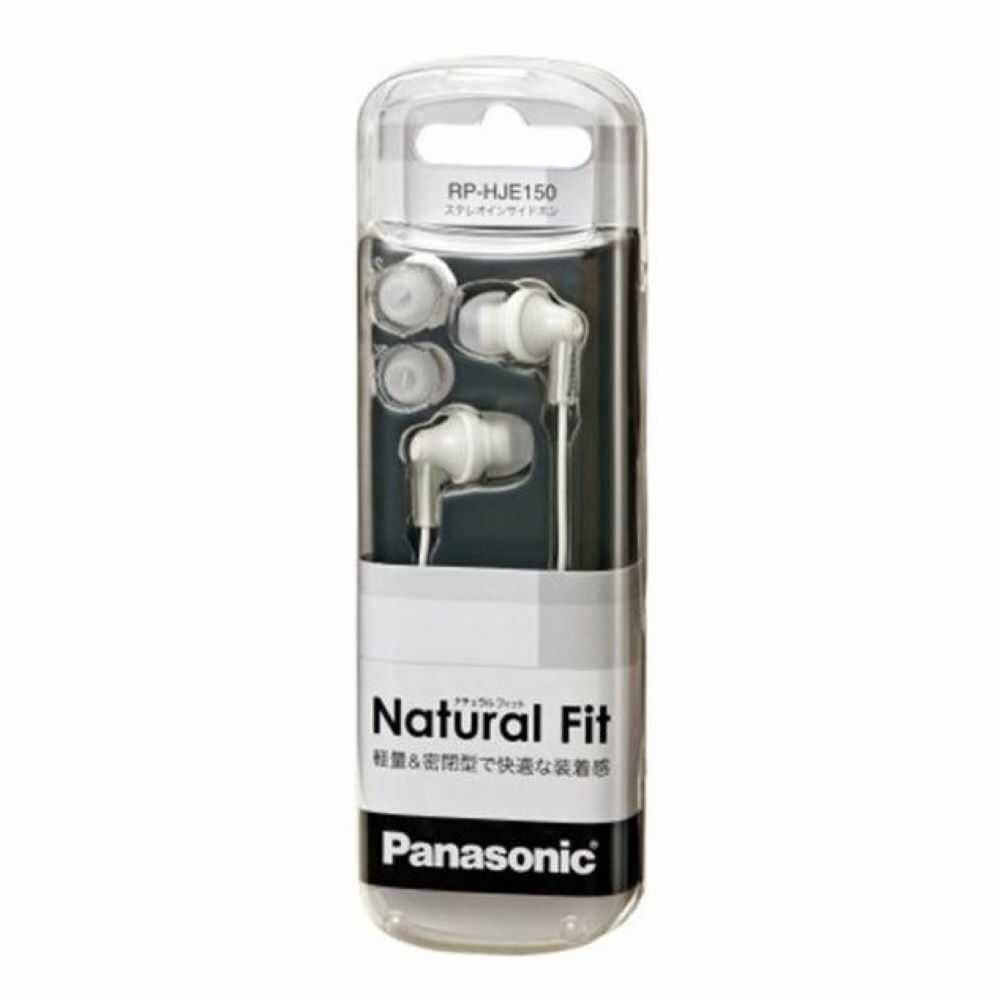 Panasonic Stereo Inside Earphones - White (P) RP-HJE150-W