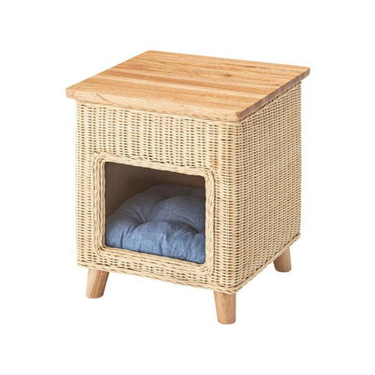 Azumaya Pet House Stool Natural PET-63