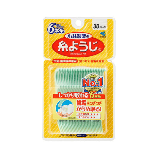 Kobayashi Pharmaceutical Floss Picks (30 pieces)