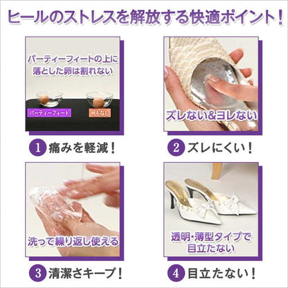 Dr. Scholl Party Feet Gel Heel Shield (for Heels), 1 Pair