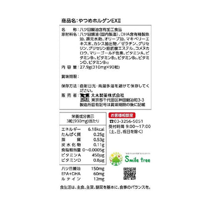 Oki Pharmaceutical Yatsume Holgen EXII 90 Capsules