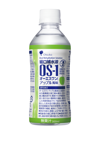 Otsuka Pharmaceutical OS-1 Apple Flavor 300ml x 24 Bottles