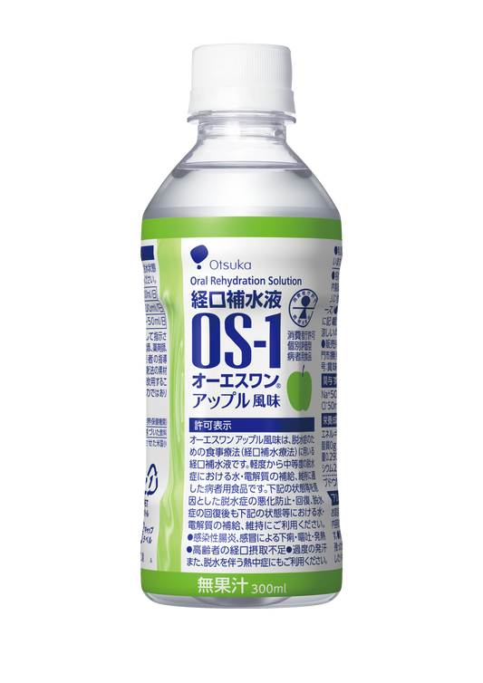 Otsuka Pharmaceutical OS-1 Apple Flavor 300ml x 24 Bottles