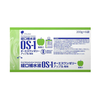 Otsuka Pharmaceutical OS-1 Jelly Apple Flavor 200g x 6 Bags