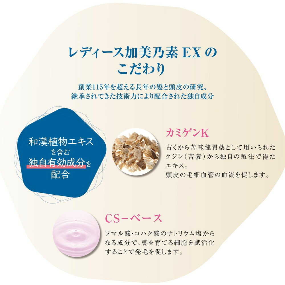 Kaminomoto Medicinal Ladies Kaminomoto EX Fragrance-Free 150ml