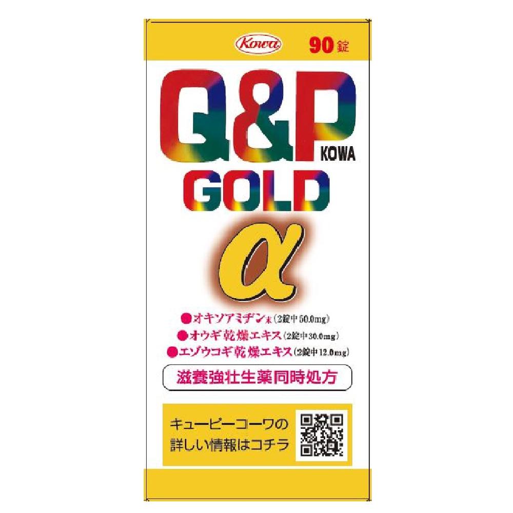 Q-Peace Kowa Gold Alpha 90 Tablets
