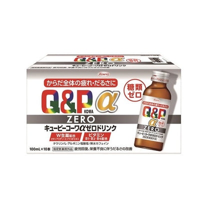 Q-Peace Kowa αZERO Drink 100mL x 10 Bottles