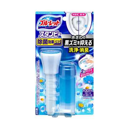 Kobayashi Pharmaceutical Bluelet Stumpy Disinfectant Effect Plus Fresh Cotton 28g