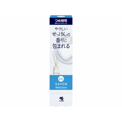 Kobayashi Pharmaceutical Sawaday Fragrant Stick SAVON Refill Whitetish Soap 70ml