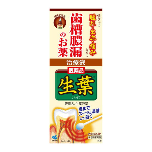 [Class 3 Pharmaceutical] Namiyou Liquid Medicine 20g + 30 Cotton Swabs