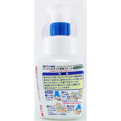 Kobayashi Pharmaceutical Partial Denture Foam Cleaning Form Mint Scent 250ml