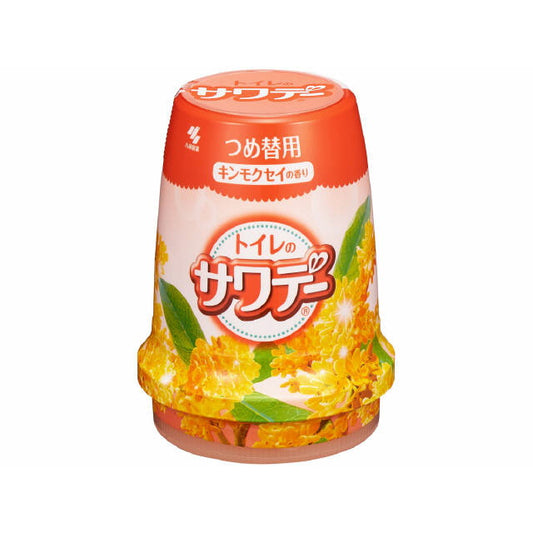 Kobayashi Pharmaceutical Toilet Sawa Day Refill Relaxing Kinmokusei Scent 140g