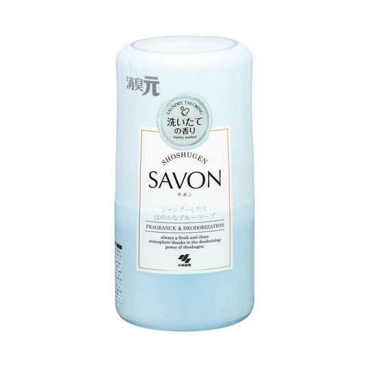 Kobayashi Pharmaceutical Deodorizer Savon Fresh Blue Soap Scent 400ml