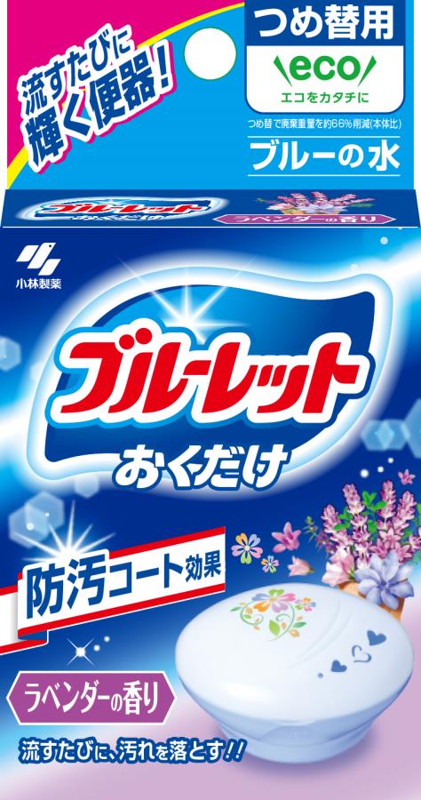 Kobayashi Pharmaceutical Bluelet Oka Dake Refill Lavender 25g