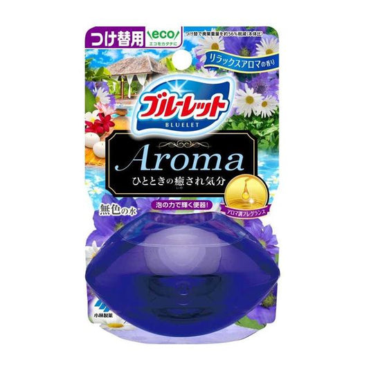 Kobayashi Liquid Bluelet for Toilet Aroma Refill Relax Aroma 70ml