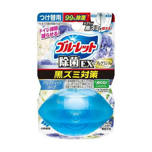 Kobayashi Pharmaceutical Liquid Bluelet Toilet Cleaner EX Fragrance Refill Aromatic Soap 67ml