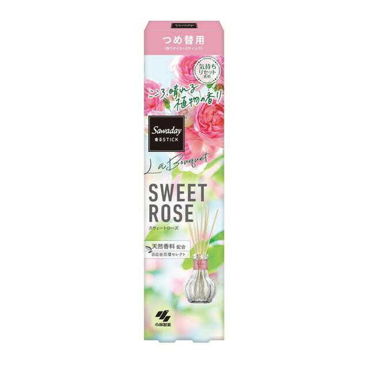 Kobayashi Pharmaceutical Sawaday Fragrance Stick La Bouquet Sweet R Refill 70mL